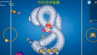 worms zone io 2025 lv1279 New year 2026 event full play😬😬😬 with golden pass