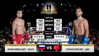 Ansar Addullaev Lions MMA Club VS  Yunus Emre Ko&ccedil; Phuket Singha Muay Thai