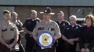 DPS News Conference: Distracted Driving Enhanced Law Enforcement Campaign