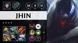 Jhin ARAM - KR Grandmaster Patch 25.10