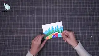 Video Tutorial | Inlovearts | Cutting Dies | House and Forest Border Cutting Dies