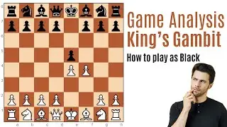 How to Play Against the King&rsquo;s Gambit | Playing Black | My Game Analysis #chess #gaming #pragg
