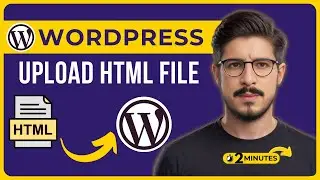 How To Upload Html File To WordPress 2025 | Upload Html File To WordPress For Google Verification