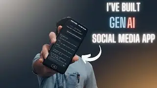 I've built GEN AI Social Media App🔥🚀 | Gemini | ChatGPT | Project Querify | 2024