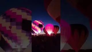 Balloon Fiesta - Night Magic Glow - 4th Flicker Burn (October 14, 2023) #balloonfiesta