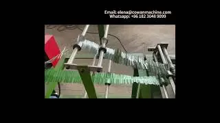 Cтанkи длЯ производства зеленых заборовиз пвx nлeнkи. Grass fence machine. Grass wire machine