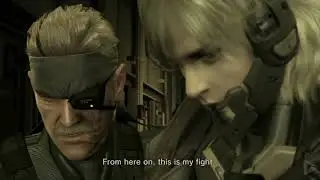 Raiden e Snake -Metal Gear Solid 4