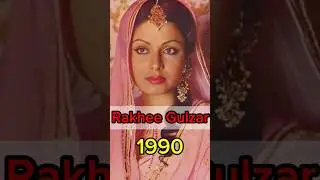 Rakhee Gulzar (1947-2025) Age transformation #rakheegulzar #viralshorts