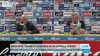 Conferenza stampa Ancelotti-De Laurentiis a Dimaro 11/07/2018
