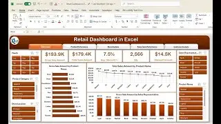 Retail Dashboard in Excel | Ready to use Template