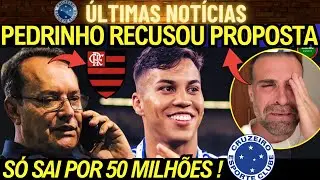 🦊PEDRINHO BH RECUSOU NOVA PROPOSTA DO FLAMENGO POR KAIO JORGE DO CRUZEIRO E MANDOU UMA DIRETA🥊😂.