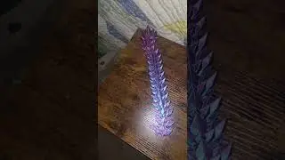How I Made  a 5 Foot Long Crystal Dragon!!! #3d #3dprinted #dragon #3dprinteddragon #craft #3dtoys