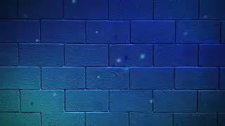 Background Motion Video Loops HD Blue Brick
