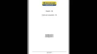 New Holland Workmaster 75 Service manual