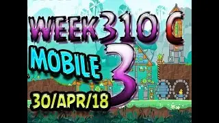 Angry Birds Friends Tournament Level 3 Week 310-C  MOBILE Highscore POWER-UP walkthrough