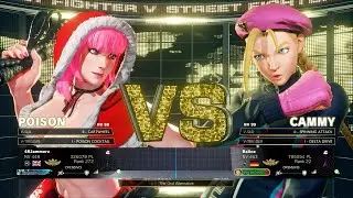 SFV Champion Edition - 4KJammerz (Poison) Vs Baliox (Cammy) online match