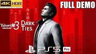 Yakuza Kiwami 3 & Dark Ties 4K HDR &ndash; Full Demo Yakuza Kiwami PS5 Pro