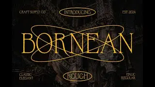 Bornean Rough Font Download