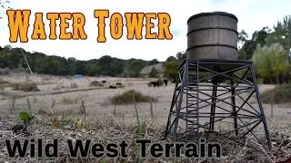 4Ground 28mm Water Tower - Wild West Terrain