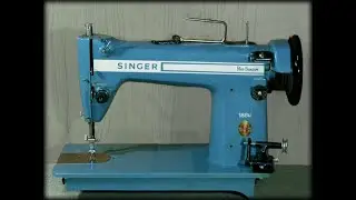 Singer 188u _Швейная машина челночного стежка _Руководство по обслуживанию _(vid-75_720p)