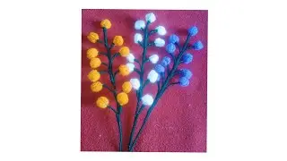 Crochet  flower buds |     #knitting #youtb#gift itam #mummy#amazing#reel#instagram#woolen #instagra