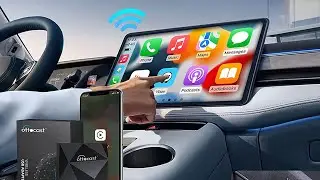 OTTOCAST Wireless CarPlay Adapter 2023 - Fastest Apple CarPlay Wireless Adapter Convert Wired