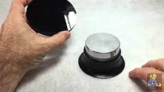 Steel and Nylon Anvil Set with Rubber Base