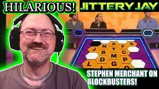 Stephen Merchant on Blockbusters! - First Reaction