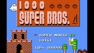 1990 Super Bros. 4 Gameplay (NES Bootleg / Odd pirate hack of Super Mario Bros.: The Lost Levels)