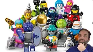 Официальные анонсы и мысли о коллекционных минифигуроках LEGO серии 26 (Космос!)!