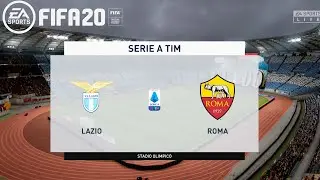 FIFA 20 - SS Lazio vs AS Roma | Stadio Olimpico | Gameplay