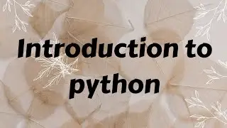 Introduction to Python | What can python do? |Advantages of Python | Creative Notes