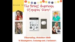 Great American Stampin' Show - Round 10 - Modern Garden