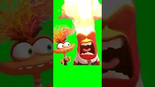 Green Screen Anger and Anxiety Meme | Inside Out 2 Meme