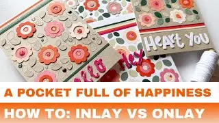 #179 HOW TO: Inlay vs Onlay Technique with the new Folk Flowers Background die and more