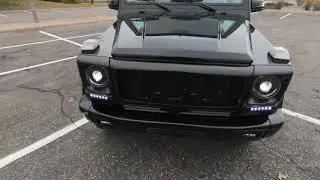 Revving motor and a 0-60 LS G wagon