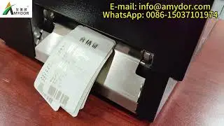 Efficient and Convenient Printing Amydor Digital Hang Tag Printer Clothing Tag Printing