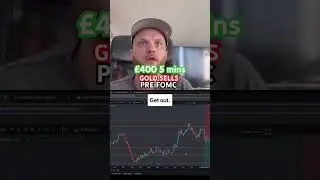 &pound;400 in 5 minutes PRE #FOMC ! #trading #daytrading #market #news #forex #gold