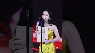 Shen Yue's Winning Speech at Weibo Night in Thailand#shenyue