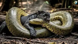 Shocking: Giant Python Attacks Black Panther and the Unexpected Outcome in the Amazon Rainforest