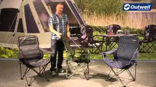 Outwell Black Hills Camping Chair | Innovative Family Camping