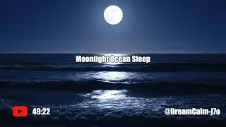 Moonlight Ocean Sleep &bull; Relaxing Ambient Music &bull; Calm Atmosphere