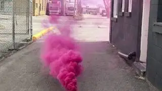 PINK WP40 SMOKE GRENADE by Rocket.ca (Toronto, Canada)