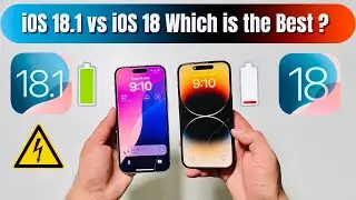 iOS 18.1 vs iOS 18 🔥 Which is the best?  iPhone 15 vs iPhone 14 Pro Full Comparison 🔥