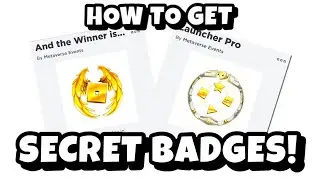 How To Get SECRET BADGES in METAVERSE CHAMPIONS HUB ROBLOX... | Shinobi Gaming_YT