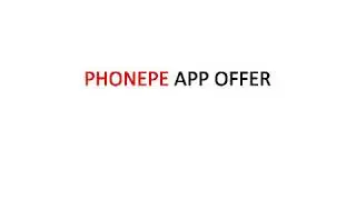 PHONEPE APP(AIRTEL ) OFFER