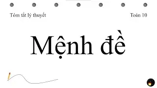 Toán 10 _ Mệnh đề