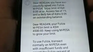Boosting my Fuliza limit from kes 0 to 4,500😳