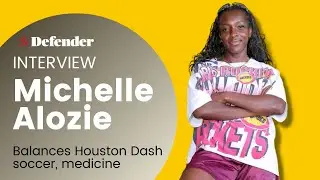 1 on 1 with Michelle Alozie: balancing Houston Dash soccer, medicine