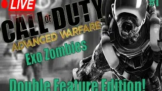 Cod AW - Exo Zombies on Descent! #1(Double Feature Edition!) (Cod AW Funny Dlc4 Descent gameplay)